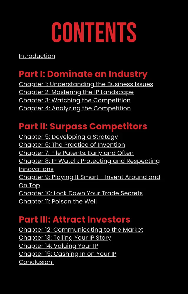 IP Strategy Playbook preview page 3